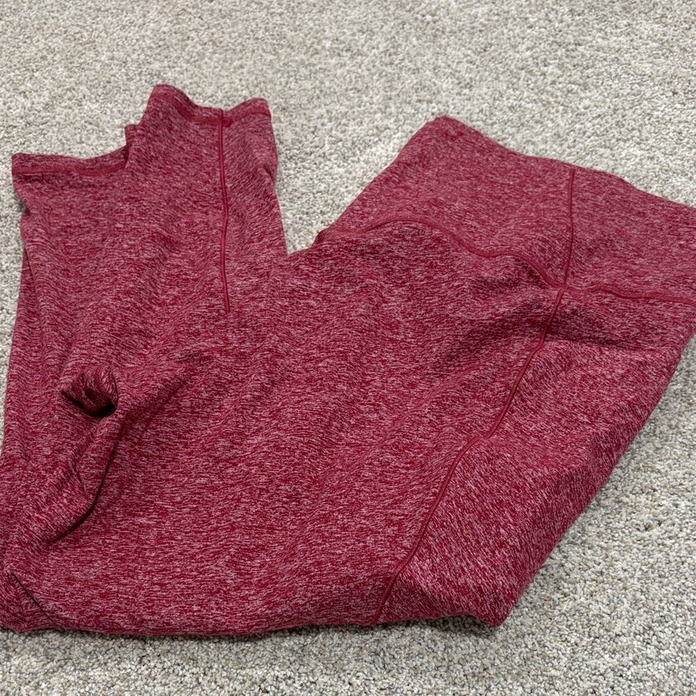 Athleta Red Leggings